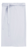 Roma Classic 80 x 100 - Bistroschürze - pale grey